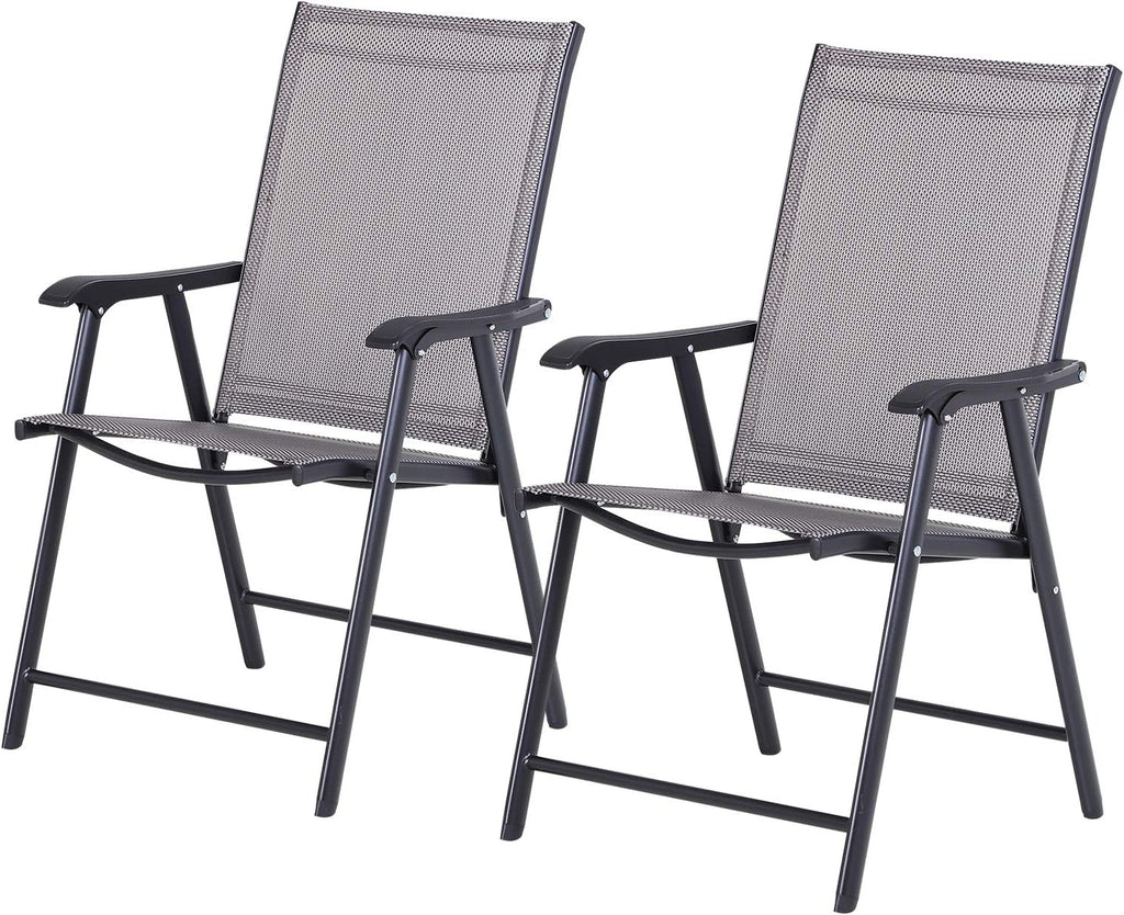 Folding Outdoor Patio Chairs Set of 2 M60445