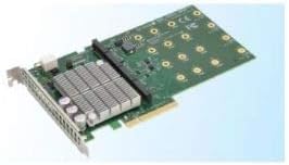 Quad-Port M.2 NVMe SSD PCI-E 3.0 Add-on Card E912334