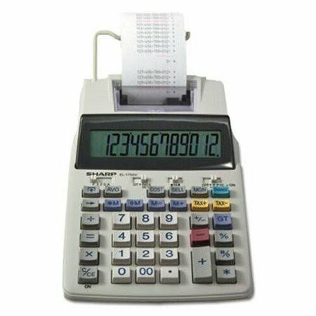 12-Digit 2-Color Printing Calculator W788099