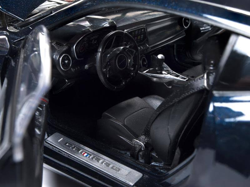 2016 Chevrolet Camaro SS Blue Velvet Metallic 1/18 Diecast Model B74963
