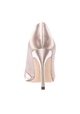 Taupe Satin Pump D9247