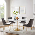 Round Wood Dining Table O7555