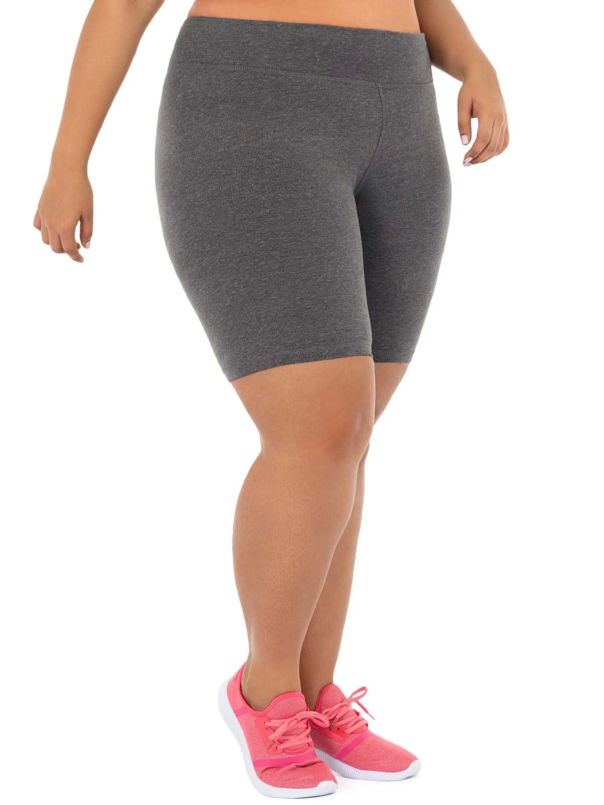 Women's Plus Size Bike Short, 2-Pack Z775