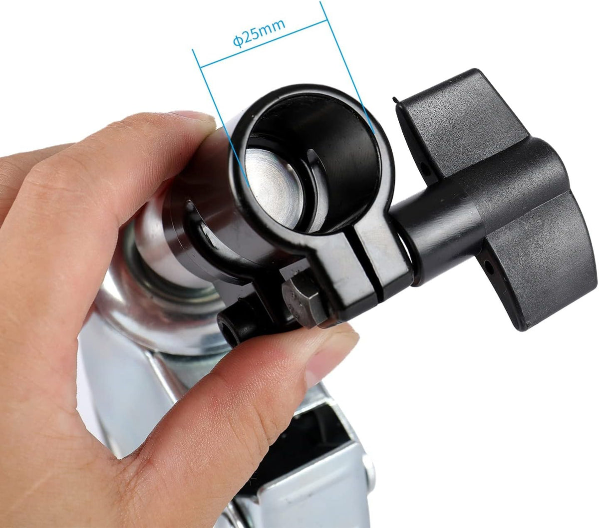 25mm Swivel Caster Wheels with Brake for C Stand (3pcs) D92589