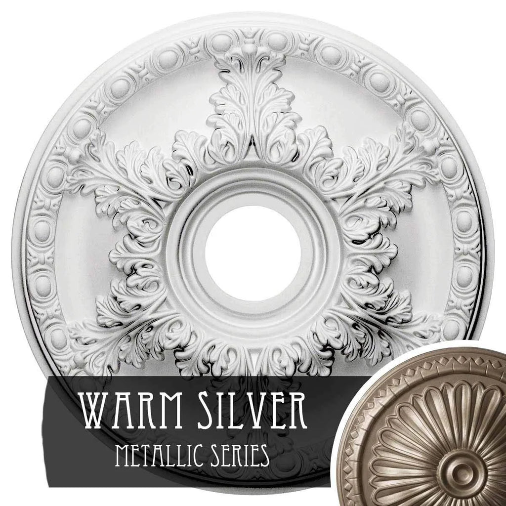 18x22 Granada Ceiling Medallion, Hand-Painted N8858