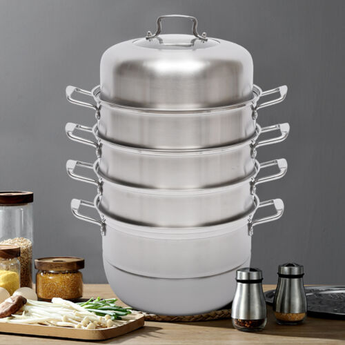 5 Tier Stainless Steel Steamer Cookware H737840