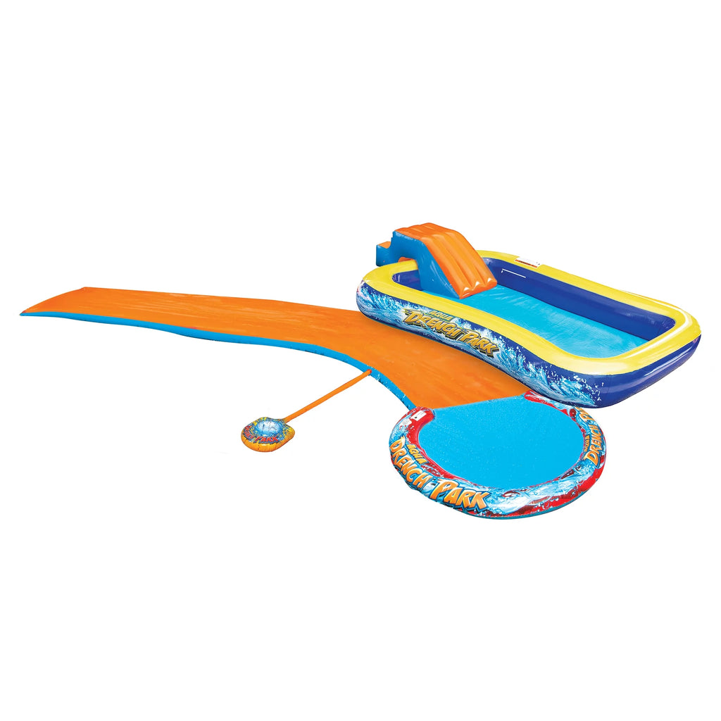 3-in-1 Splash Park with Pool, Sprinkler & Waterslide W653