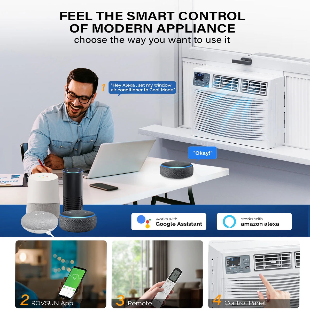 8000 BTU Window Air Conditioner with Heat P210