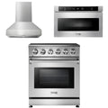 30 Inch Electric Range, Range Hood, Microwave E48504