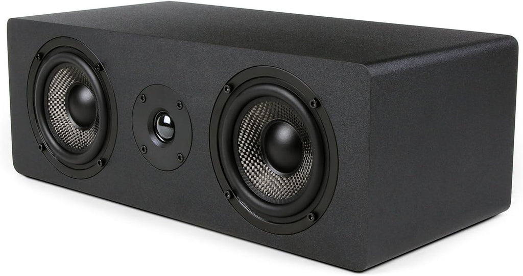 Center Channel Speaker, 2-Way, Black, Pack of 2 P7816