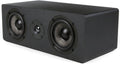 Center Channel Speaker, 2-Way, Black, Pack of 2 P7816