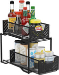 2-Tier Under Sink Cabinet Organizer with Sliding Drawer Q12730