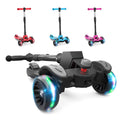 Black Adjustable Height Kids Kick Scooter W285