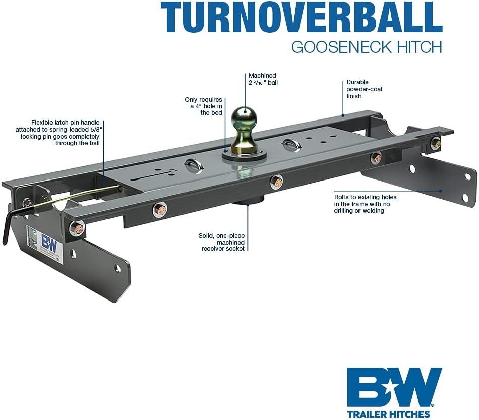 Turnoverball Gooseneck Hitch O430357