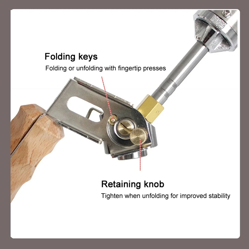 Folding Wood Handle Ignition Tool H64355