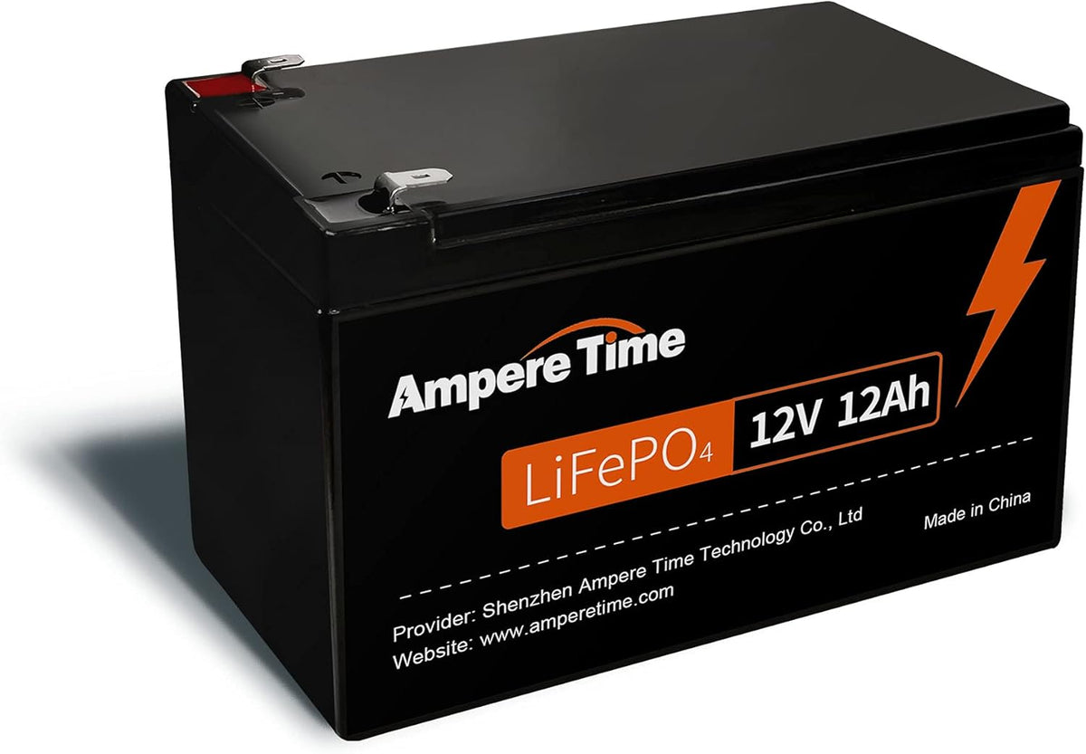 12V 12Ah Lithium Iron Phosphate Battery with Built-in 12A BMS J418325