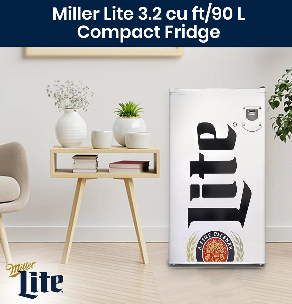 90 Litre Compact Mini Fridge with Bottle Opener N84283