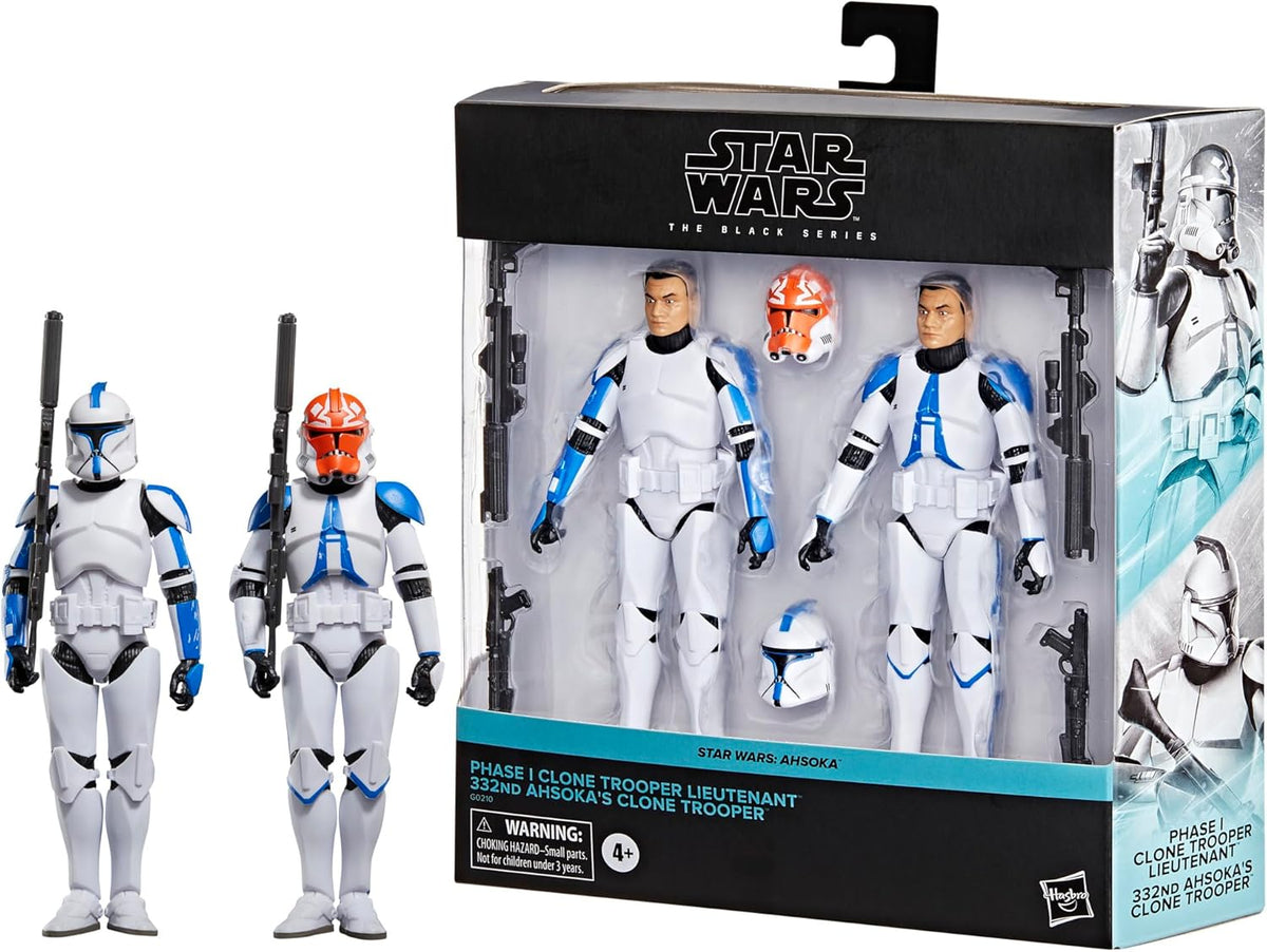 Black Series 6 Inch Action Figure Two-Pack Clone Trooper Lieutenant & 332nd Clone Trooper M1842