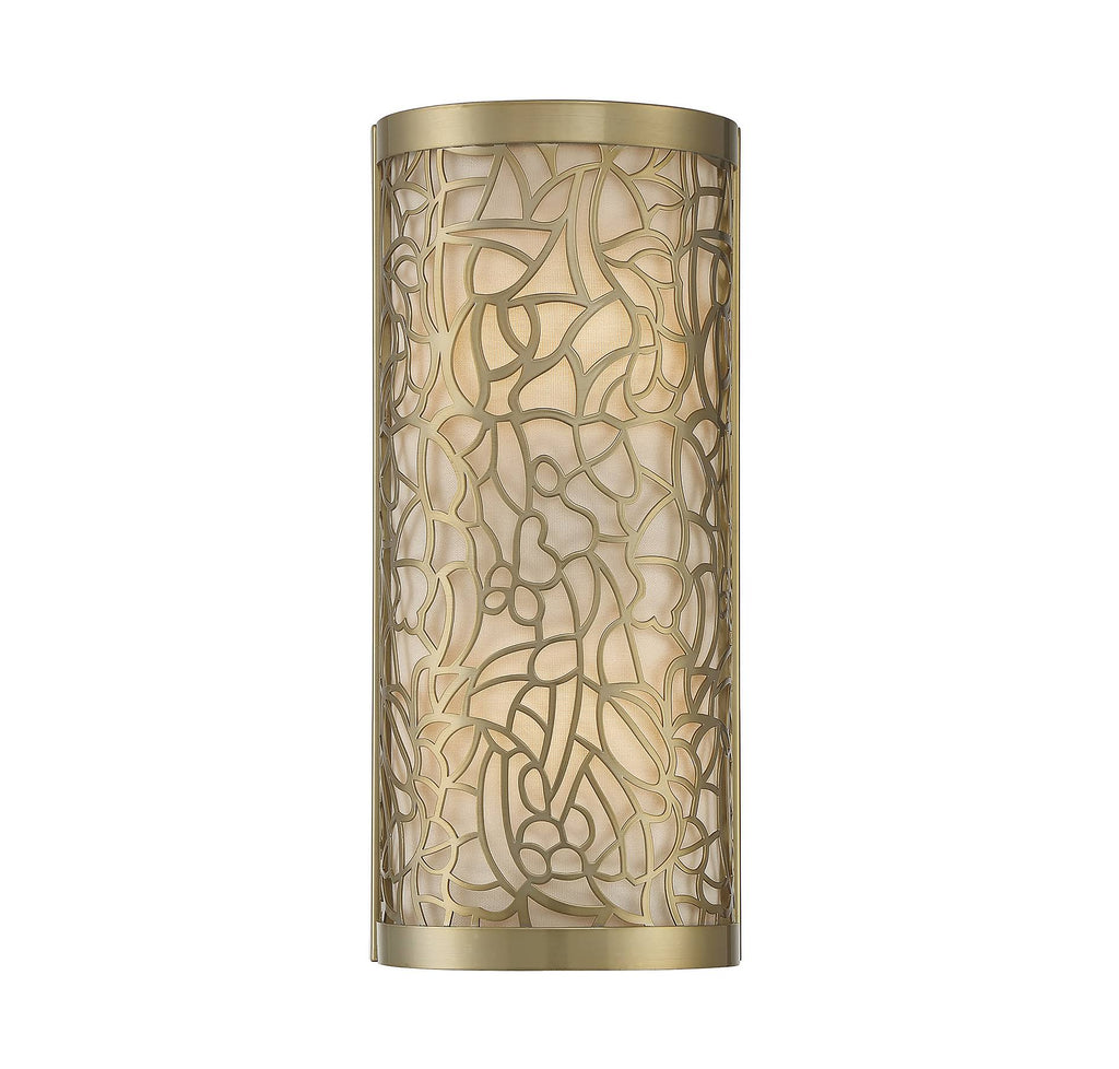 New Burnished Brass Sconce X31791