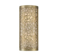 New Burnished Brass Sconce X31791