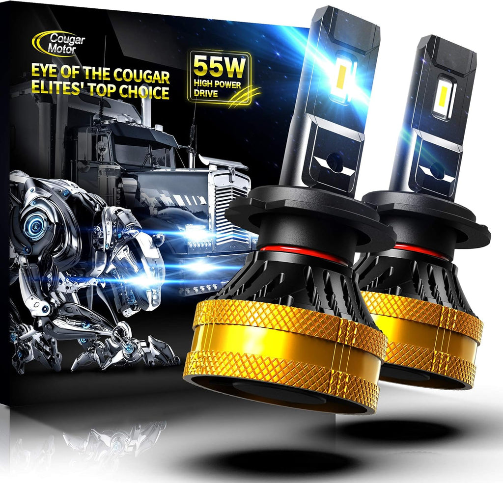 H7 LED Bulb Conversion Kit, 6500K Cool White, Pack of 2 B492004