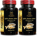 Omega-3 Fish Oil Softgels EPA DHA 2 Bottles B7335