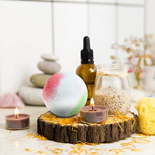 Bath Bombs Gift Set, 10 Organic Bubble Bombs H6363