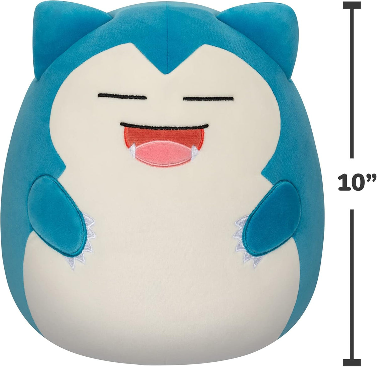 Squishmallows Pokemon Snorlax Plush Toy, 25 cm, Ultra-Soft Plush Stuffed Animal Y947