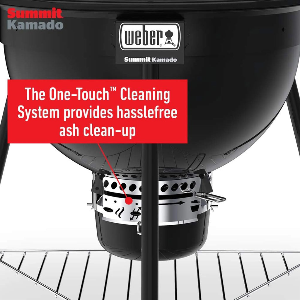Charcoal Grill with Stainless Steel Lid, Black T36930