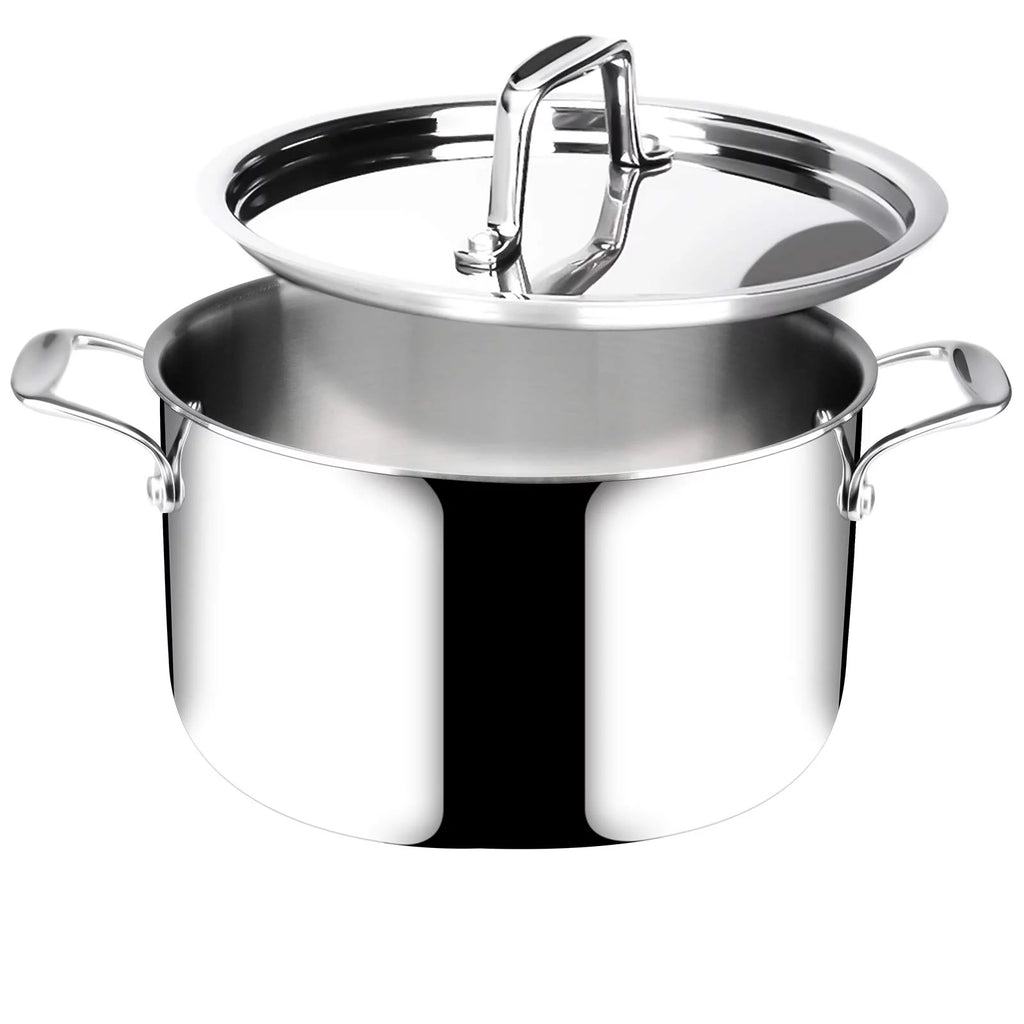 Stainless Steel 6.5 QT Stock Pot with Lid B9006
