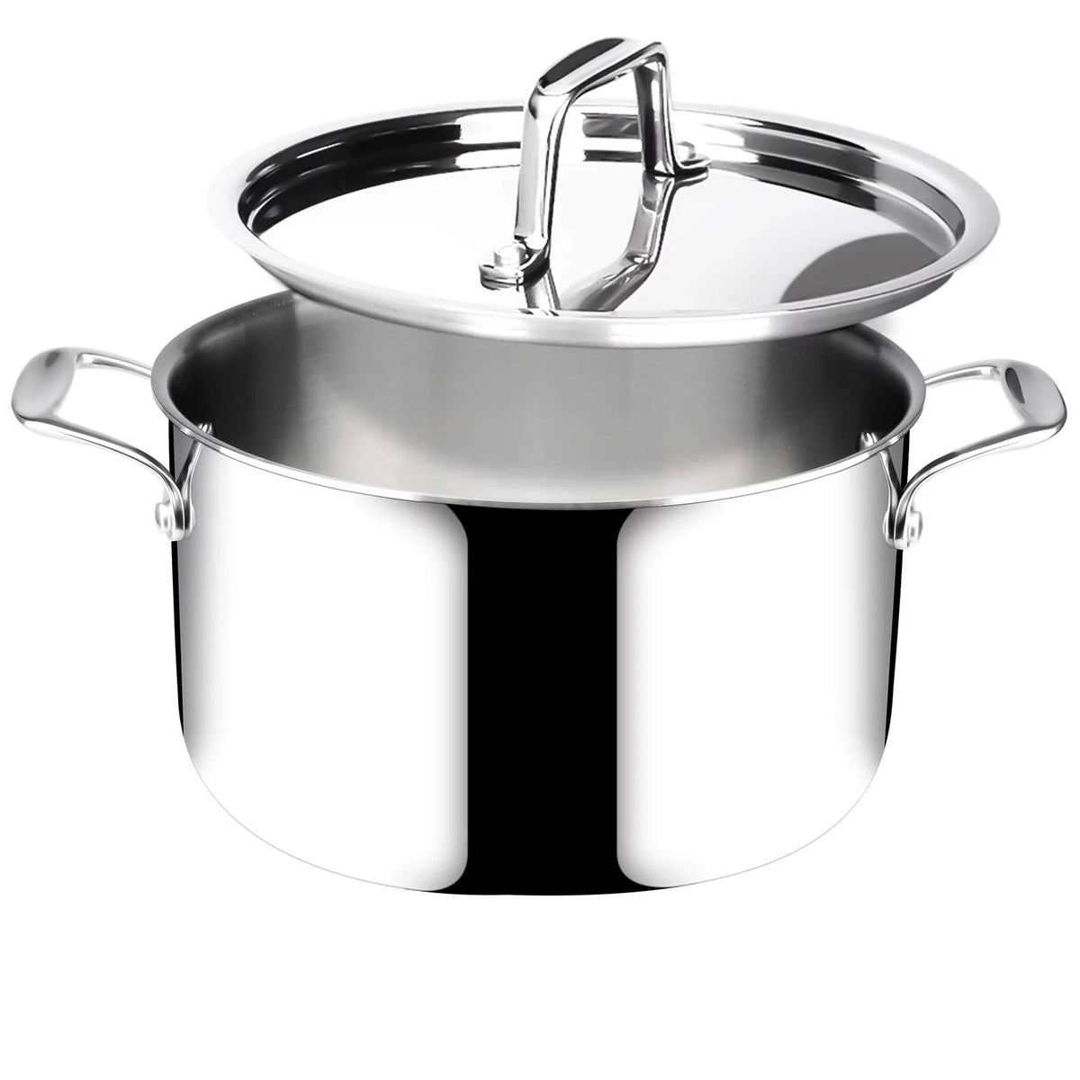 Stainless Steel 6.5 QT Stock Pot with Lid B9006