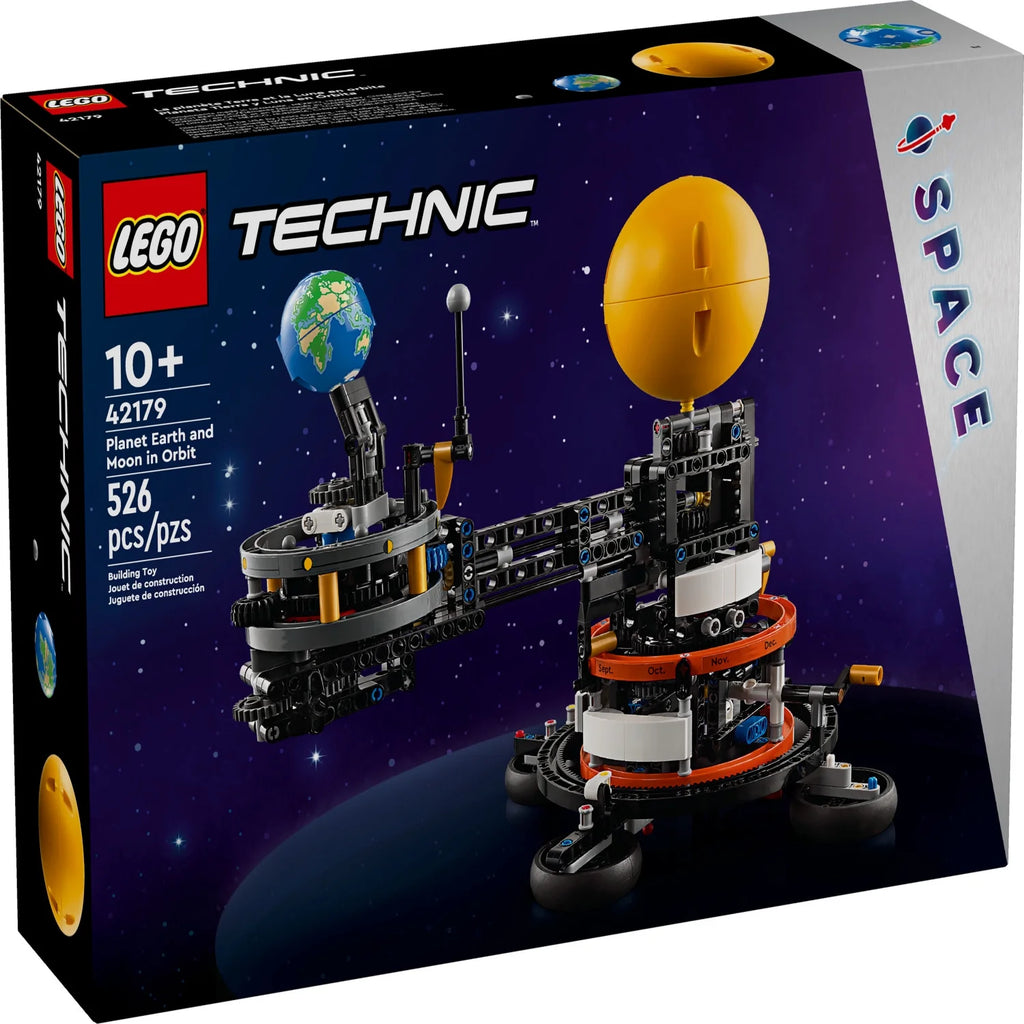 Planet Earth and Moon in Orbit Building Set A40824