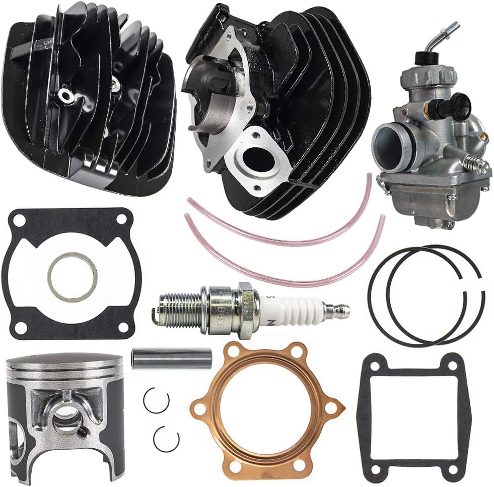 66mm 195cc Cylinder Head Carburetor Piston Top End Kit N4414