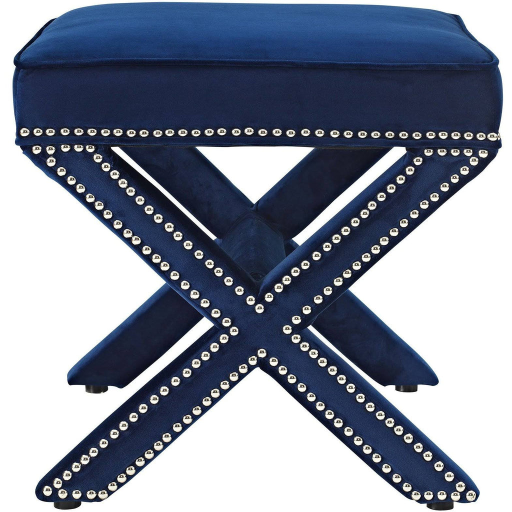 Ivory Rivet Bench S174