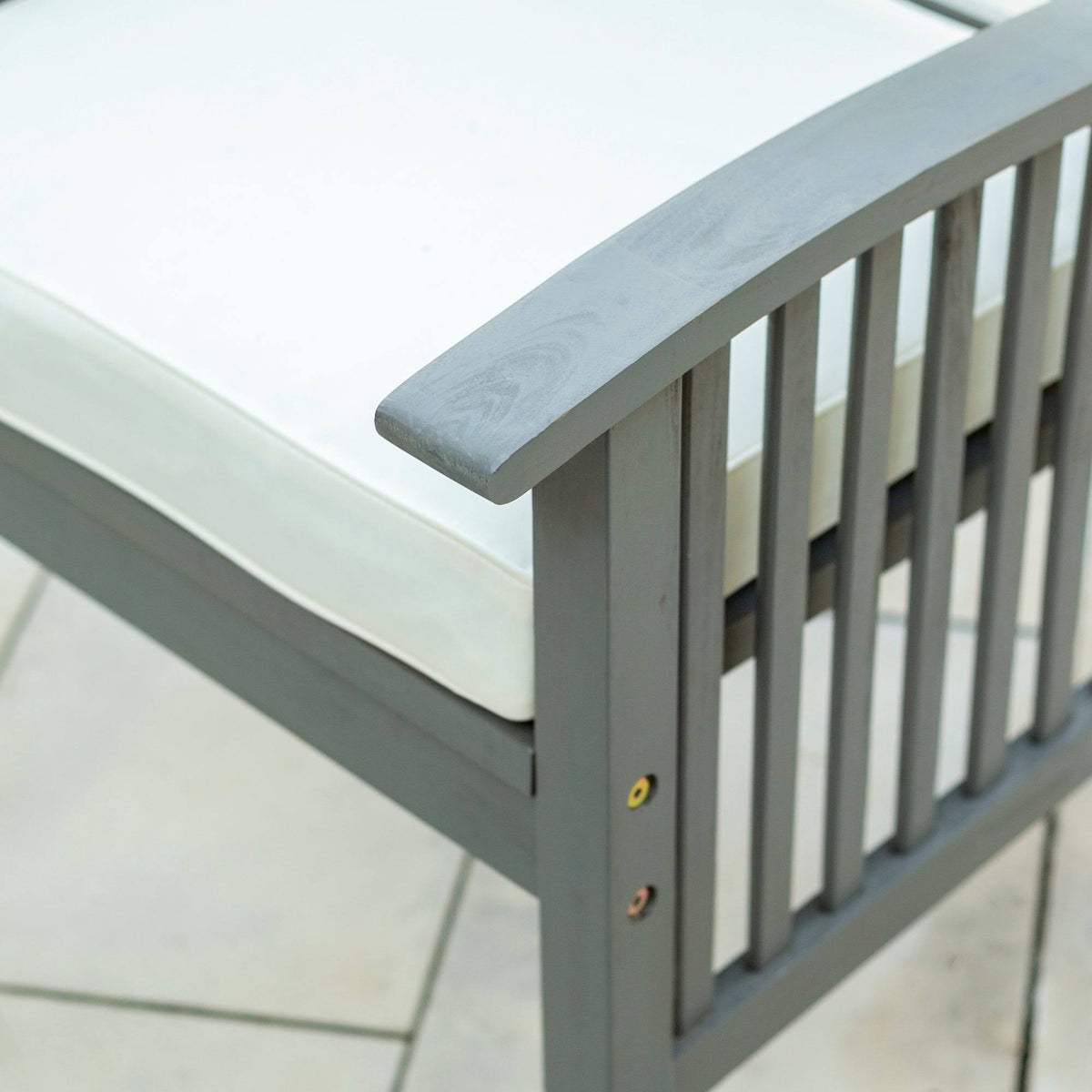 Acacia Wood Chairs Set of 2 D37222