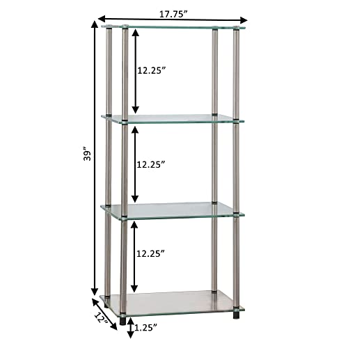 Glass 4 Tier Tower A98464