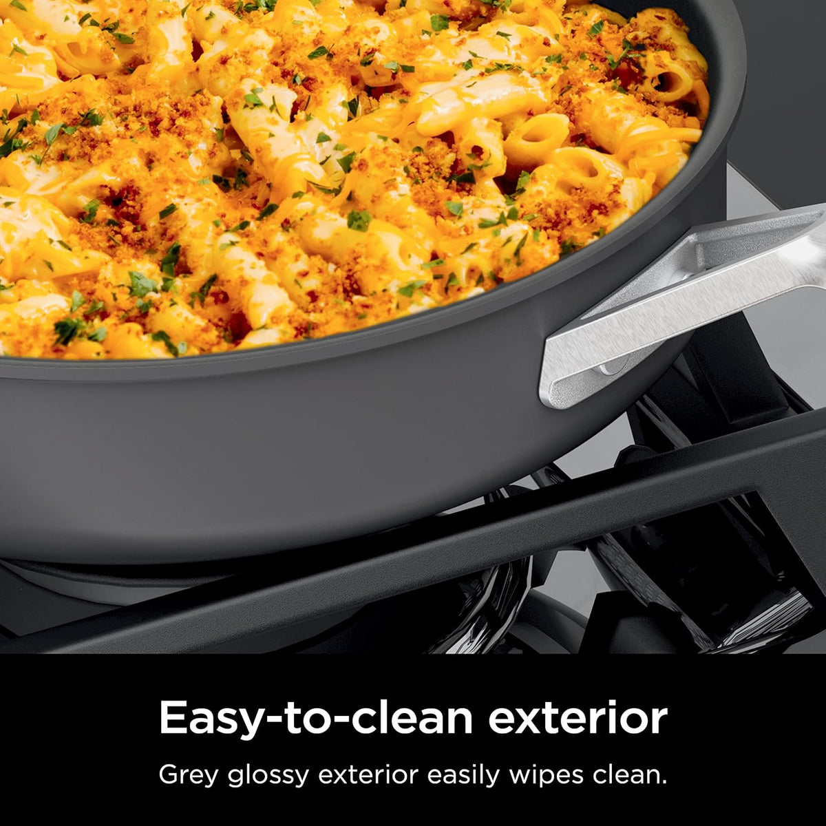 8" Nonstick Fry Pan with Silicone Handles Q72917