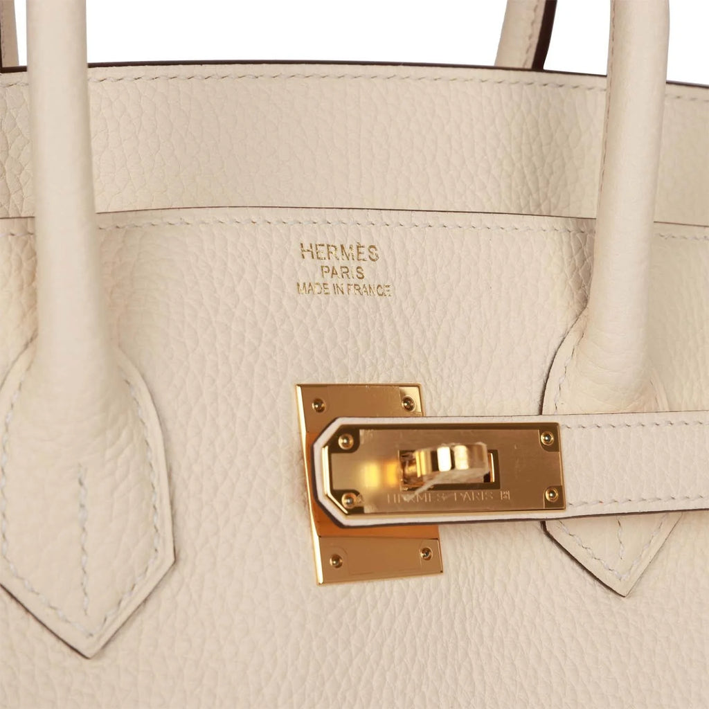 Birkin 35 Nata Clemence Gold Hardware B8168