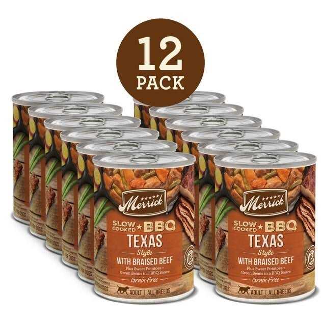Grain Free Braised Beef Canned Dog Food G51993