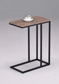 Reclaimed Wood Look Finish Side End Table W6993