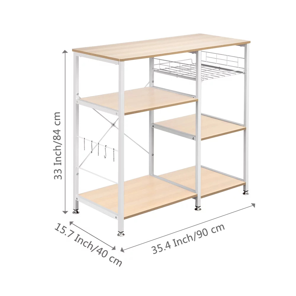 3-Tier Rolling Kitchen Cart K6149