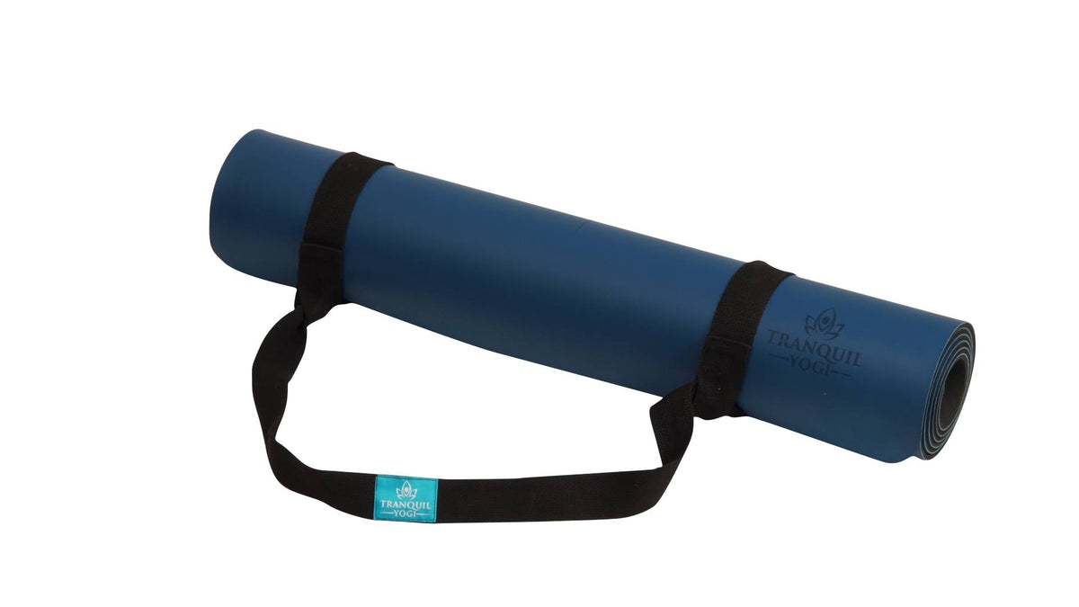 Natural Yoga and Exercise Mat with Carry Strap A975709