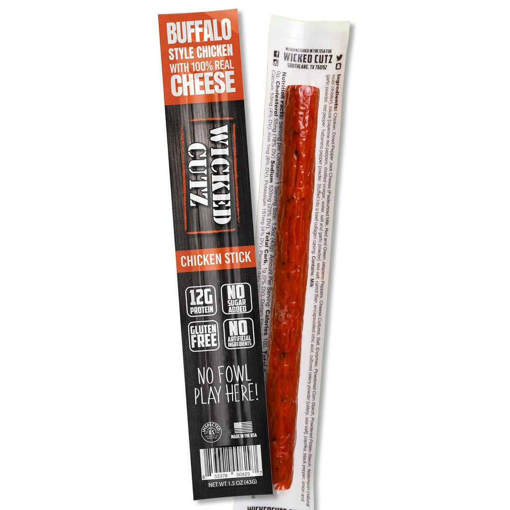 Buffalo Chicken Jerky Sticks 1.5 oz 12-Pack O17039