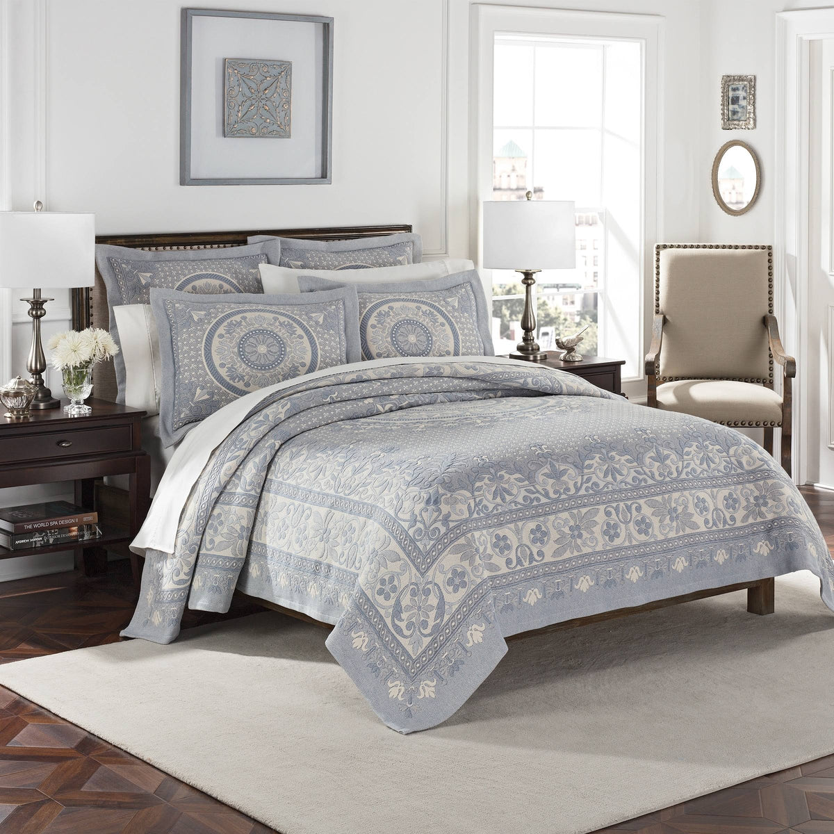 Linen Coverlet Q3191
