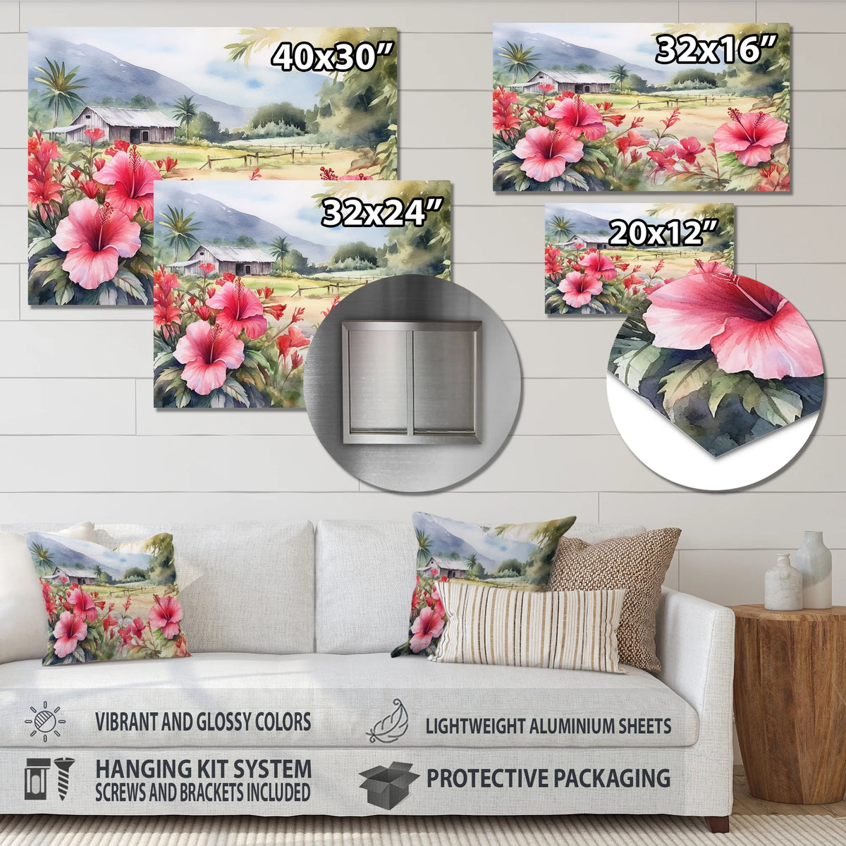 Floral Metal Art R760