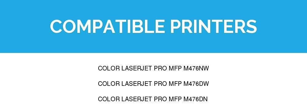 Compatible Toner Cartridge Replacements 5-Pack Q1244