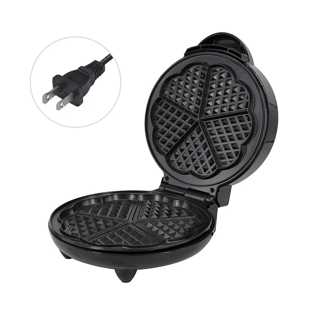 1000W Heart-Shaped Electric Waffle Maker J23457