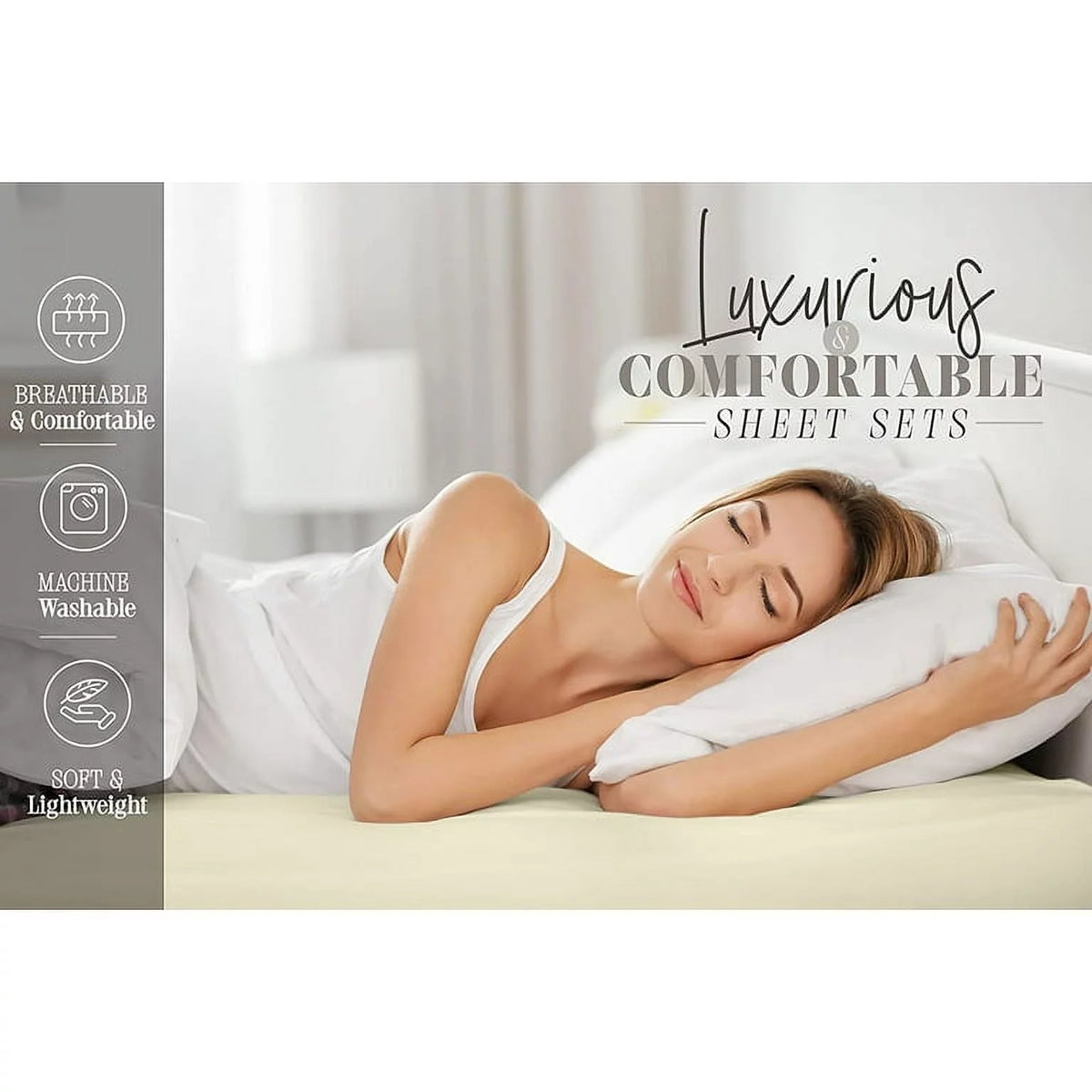 Super Soft 1500 Series Sheet Set Twin Light Pink V449
