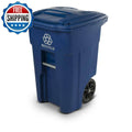 48 Gallon Wheeled Trash Can with Lid K59158