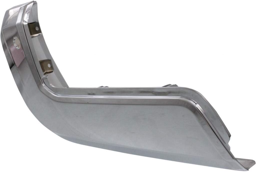 For Toyota Tacoma Driver Side Rear Outer Bumper End Cap with Parking Assist Chrome Z9535